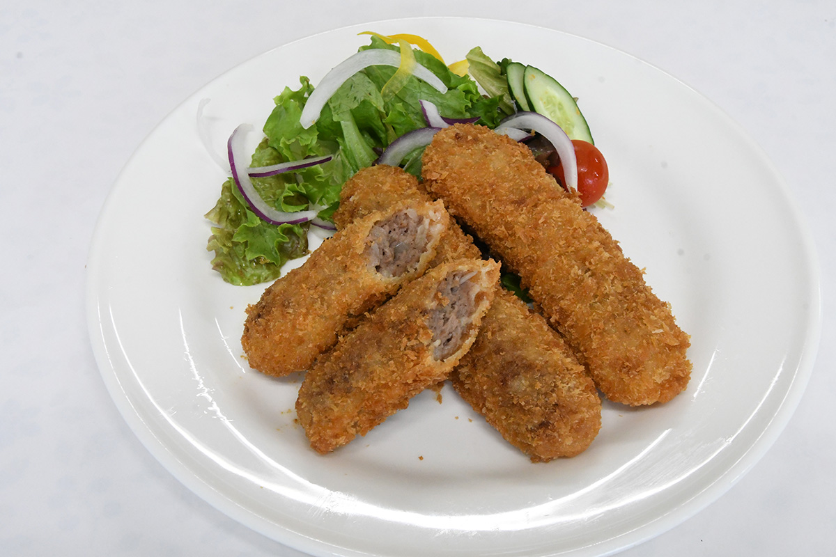 足柄牛入り金太郎メンチ